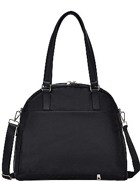 STYLISH CANVAS LONG STRAP FABRIC SATCHEL
