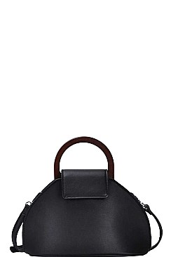 STYLISH SATCHEL WITH LONG STRAP