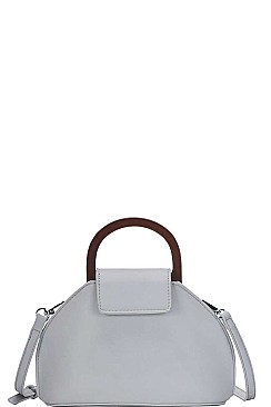 STYLISH SATCHEL WITH LONG STRAP