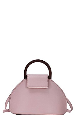 STYLISH SATCHEL WITH LONG STRAP