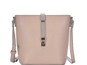 SHOULDER BUCKET CROSS BODY BAG