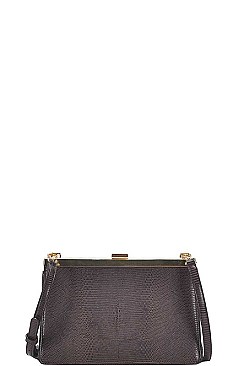 TRENDY ANIMAL PATTERN CLUTCH WITH CROSS BODY STRAP