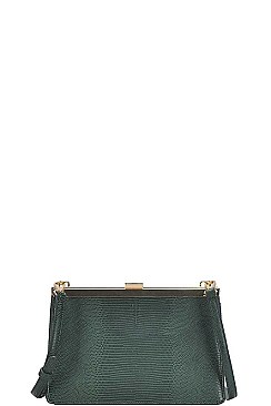 TRENDY ANIMAL PATTERN CLUTCH WITH CROSS BODY STRAP