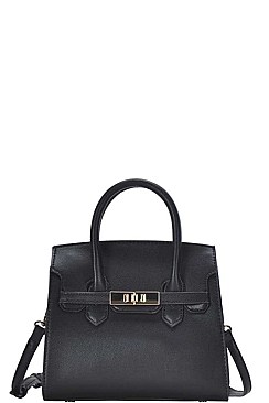 CUTE FASHION CLASSY SATCHEL WITH LONG STRAP