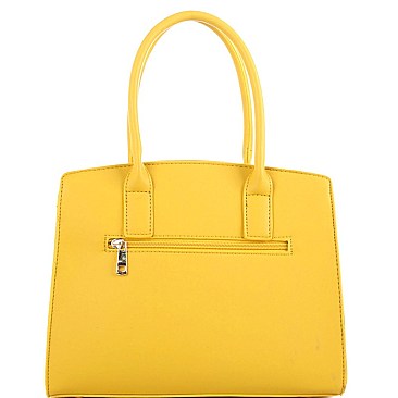 Fashionable Bow Accent Classy Structured Satchel MH-BS5032