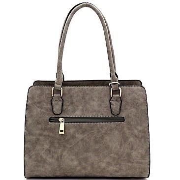 QUILTED SNAKE TRIM 3 IN 1 TOTE VALUE SET