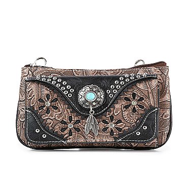 Western Design Petite Crossbody Sling