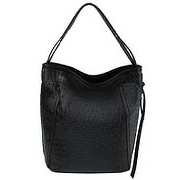 Ostrich Croc Convertible Bucket
