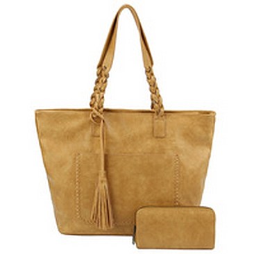 Braided Top Handle 2-in-1 Shopper