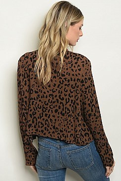 Animal Leopard Print Blazer - Pack of 6 Pieces