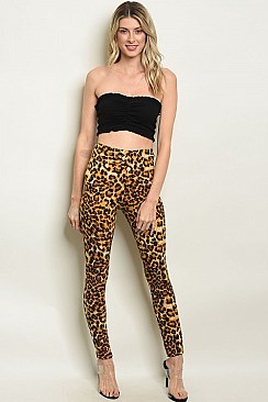 Animal Printed Pants - Pack of 6 Pieces