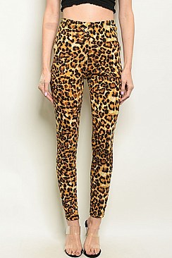 Animal Printed Pants - Pack of 6 Pieces