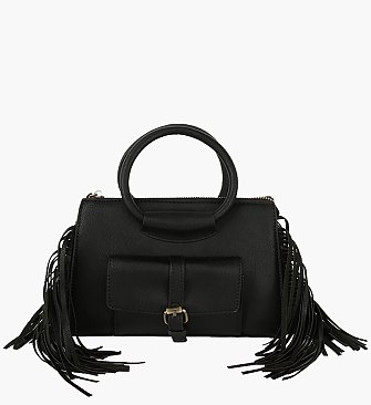 Fashion Fringe Satchel