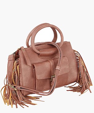 Fashion Fringe Satchel
