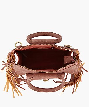 Fashion Fringe Satchel