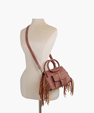Fashion Fringe Satchel