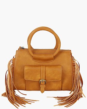 Fashion Fringe Satchel