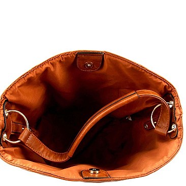 Chevron Quilted Side Pocket 2 in 1 Tall Hobo MH-CTF0005