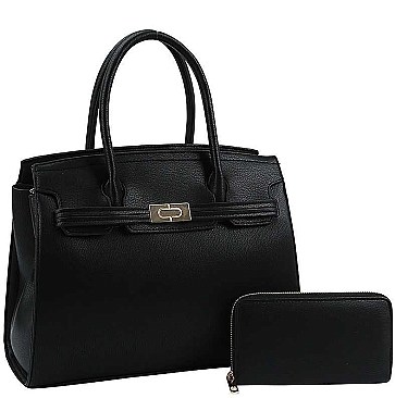 2 IN 1 FASHION SATCHEL WALLET SET