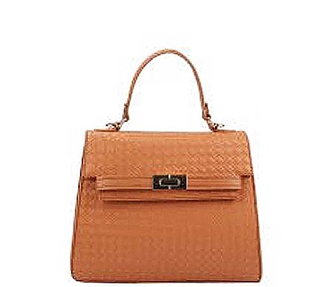 2 IN 1 QUILTED CHECKBOARD PATTERN DESIGN SATCHEL WALLET SET