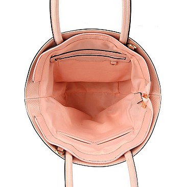 3 in 1 Lizard Print Fan-Shaped Tote Value SET