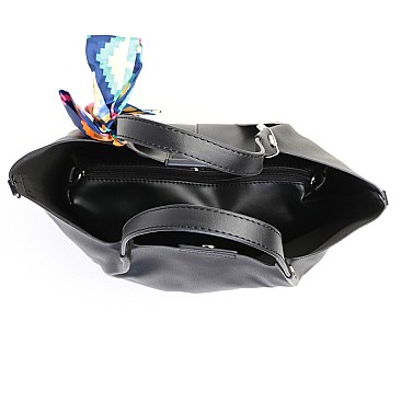 David Jones Satchel With Ribbon