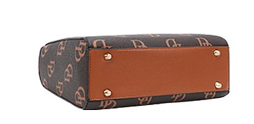 2-IN-1 MONOGRAMMED D SATCHEL WALLET SET