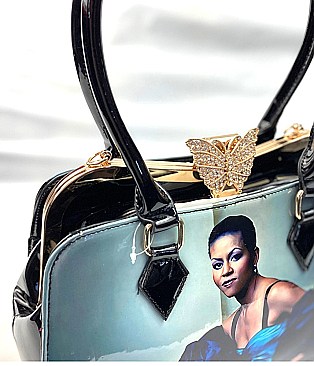 MICHELLE OBAMA DESIGNER SATCHEL & WALLET
