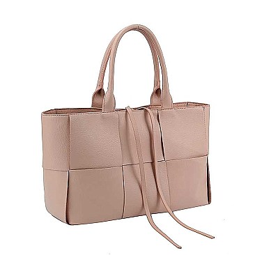 2IN1 FASHION TRENDY SATCHEL BAG AND MINI BAG SET