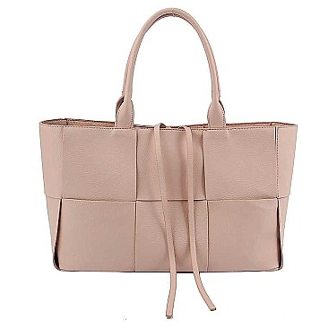 2IN1 FASHION TRENDY SATCHEL BAG AND MINI BAG SET
