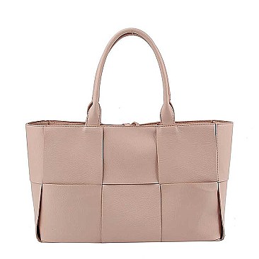 2IN1 FASHION TRENDY SATCHEL BAG AND MINI BAG SET