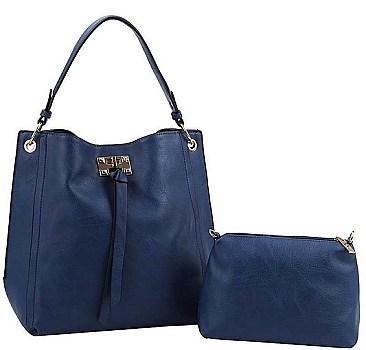 2IN1 MODERN VIRAGO FASHION SATCHEL WITH LONG STRAP