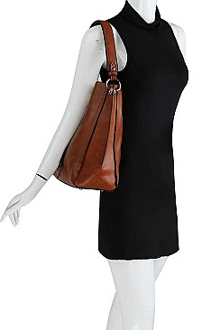 2IN1 MODERN VIRAGO FASHION SATCHEL WITH LONG STRAP