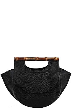 DESIGNER VIRAGO COLLECTION SATCHEL WITH LONG STRAP
