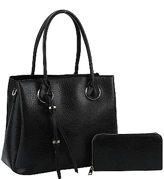 2 IN 1 FASHION SATCHEL WALLET SET
