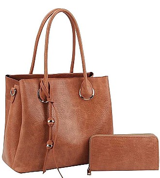 2 IN 1 FASHION SATCHEL WALLET SET