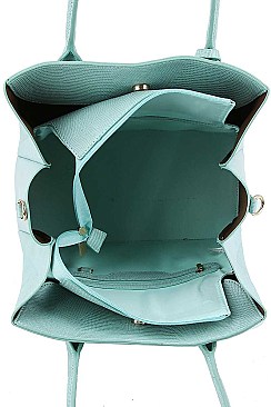 2 IN 1 FASHION SATCHEL WALLET SET