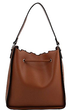 MIXED ANIMAL SKIN PATTERN 2 IN 1 SATCHEL