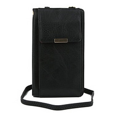 Bifold Wallet Crossbody Cell Phone Case