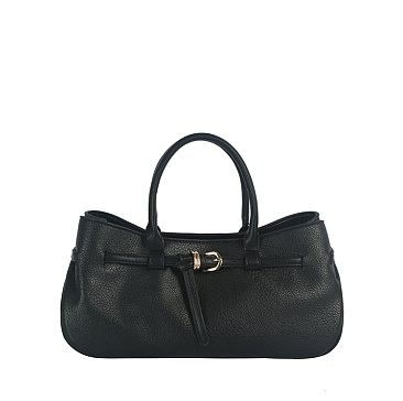 Belted Top Handle Satchel