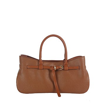 Belted Top Handle Satchel