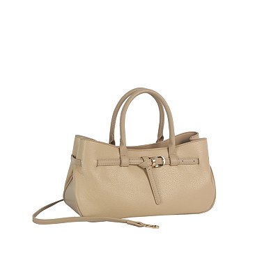 Belted Top Handle Satchel