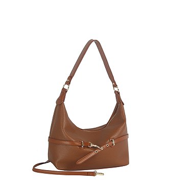 Belted Shoulder Bag Hobo