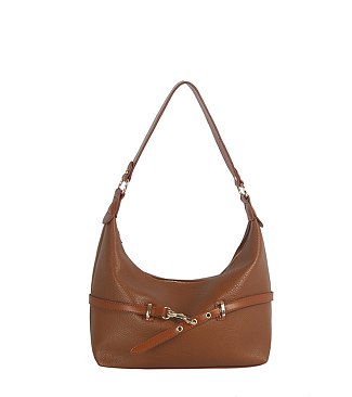 Belted Shoulder Bag Hobo