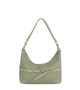 Belted Shoulder Bag Hobo
