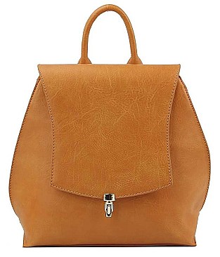 TRENDY CUTE MINI PLAIN CONVERTIBLE BACKPACK