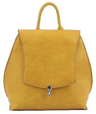 TRENDY CUTE MINI PLAIN CONVERTIBLE BACKPACK
