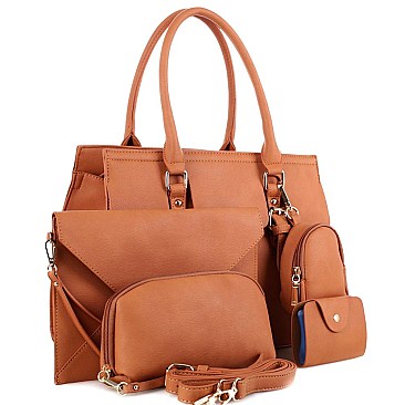 Classy 5 in 1 Structured Satchel Value SET MH-ES3073