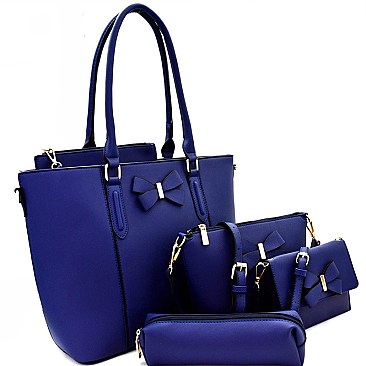 Bow Accent 5 in 1 Tote Value SET MH-EW3005