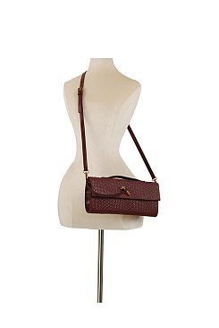 Fashion Woven Clutch Crossbody Bag